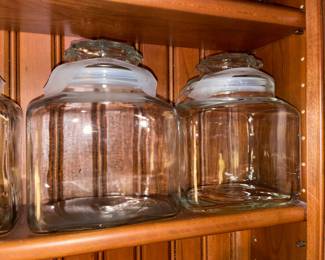 Glass Jars W/ Lids