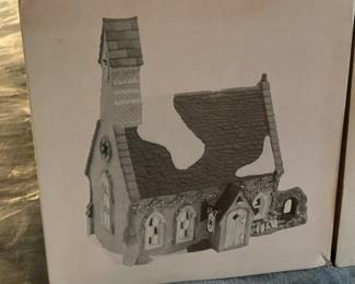 Large Dept.56 Christmas Village Collection Of Buildings, Figurines, & Accessories