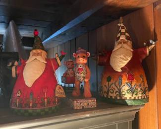 Jim Shore Santa Figurines
