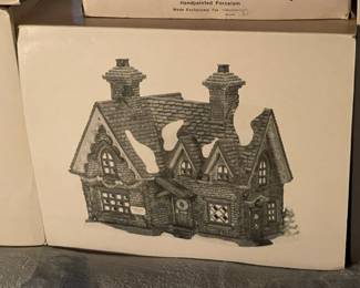 Large Dept.56 Christmas Village Collection Of Buildings, Figurines, & Accessories