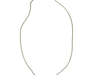 14kt Yellow Gold Cable Chain