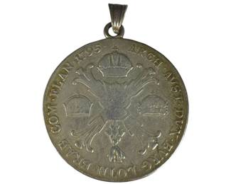Replica 1795 Tahler Coin Pendant
