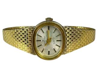 10kt Gold Filled Ladies Hamilton Quartz Watch