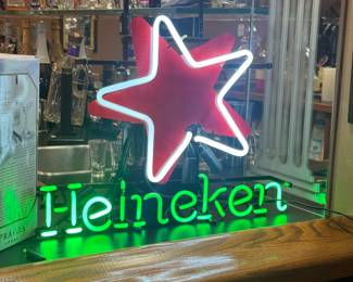 Bar sign. Needs a little TLC