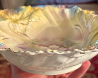 German floral bowl