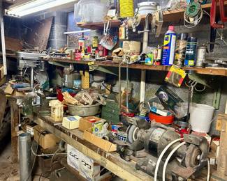 Lots of tools and misc. garage items
