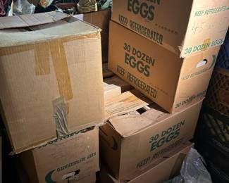 100+ Plates. 7-10 boxes of them.