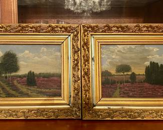 Pair of paintings by Jacques van Mourik
