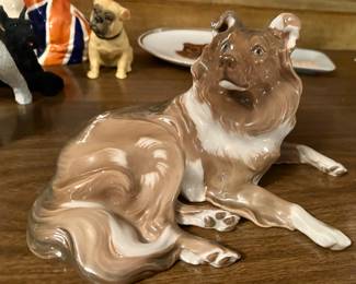1950s Bing & Grondahl Collie Dog "1663"