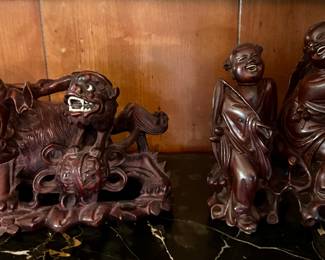 Chinese wood carvings