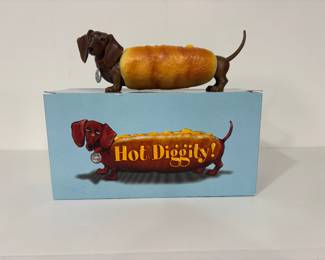 Westland Giftware Hot Diggity Weiner Daschund Figurines