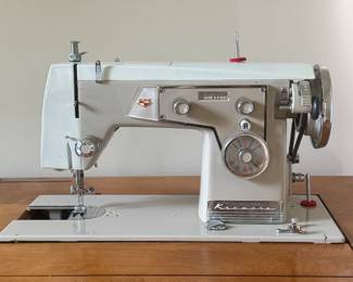 MCM Kenmore Sewing Machine and Table