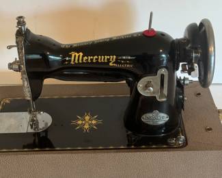 Vintage Mercury Dial-O-Matic Sewing Machine