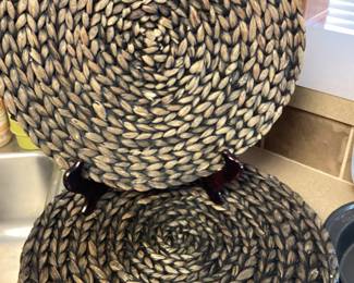 Brown woven water, HYACINTH placemat