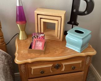 Matching nightstands