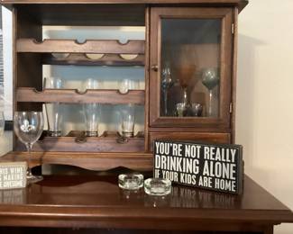 Wood wine rack holder & Storage