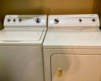 Kenmore washer and dryer