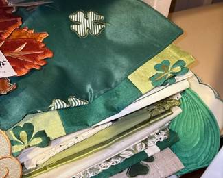 St. Patricks Day Placemats Tablerunners