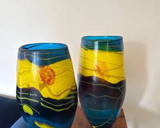 Vintage SDS Seapoot American Group 9" Vase