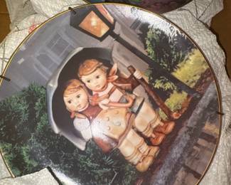 M. J. Hummel "Stormy Weather" 8" Plate