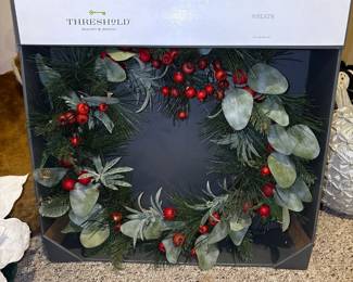 Threshold Christmas wreath
