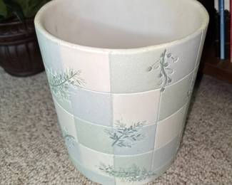 Croscill Hme Hand painted Rainier Wastebasket