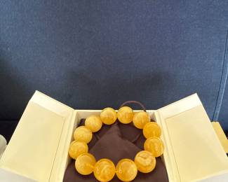 Yellow Agate Bracelet