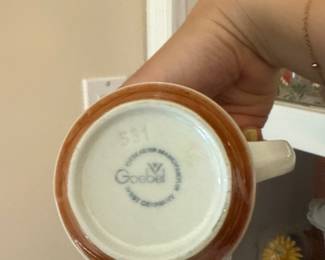 "Burgund" dinnerware line by Goebel - coffee mug