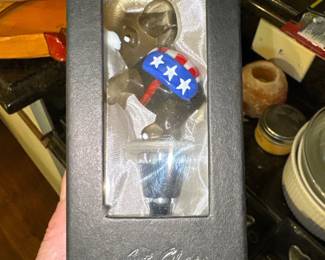 Art Glass Bottle Stopper