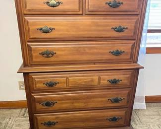 140 Sumter Maple 7Drawer Highboymin