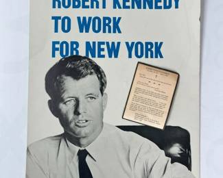 140 Robert Kennedy 1964 Vintage Campaign Postermin