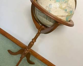 140 Crams Imperial World Globe Standmin