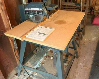140 Sears 10In. Radial Arm Saw With Standmin