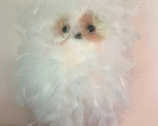 140 Vintage Snowy Owl Decormin