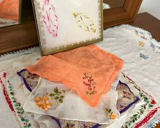 140 Vintage Womens Handkerchiefsmin