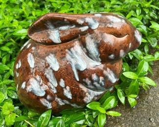 140 Large Vintage Ceramic Rabbit Decormin