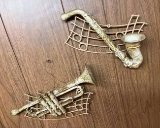 140 Vintage Music Themed Wall Decormin