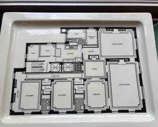 FISHS EDDY ARCHITECTURAL PLATES