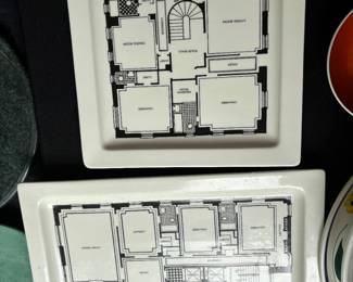 FISHS EDDY ARCHITECTURAL PLATES