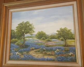 original signed bluebonnet