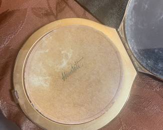 inside view of vintage compact