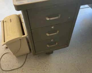 Garage Or Shop Desk And Shredder