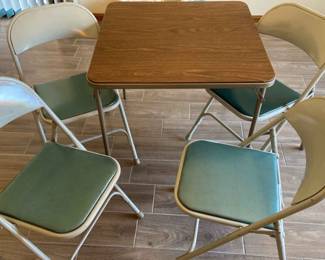 Card Table And Chairs