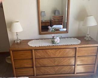 Dresser And Mirror