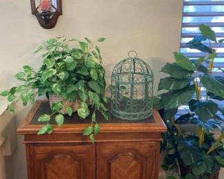 Rolling Dining Room Cabinet