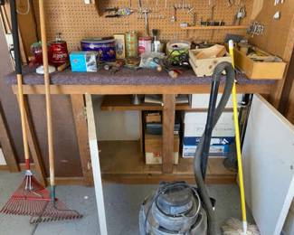 Garage Mystery Lot With Shop Vac