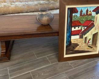 Coffe Table And Art