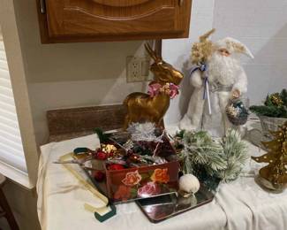 Snow White Santa, And More Christmas Decor