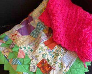Colorful Handmade Quilt