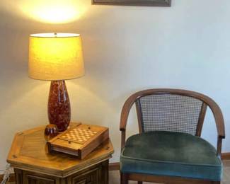 Side Table And Chair